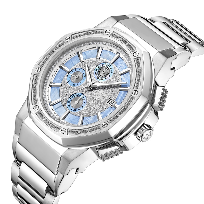 Main Image 3 of JBW Saxon Diamond Chronograph Men's Watch JB-6101-M