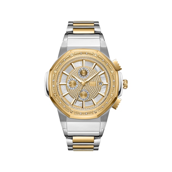 JBW Saxon Diamond Chronograph Watch JB-6101-N