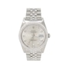 Thumbnail Image 1 of Previously Owned Men's Rolex Datejust 0.99 ct tw Diamond 18K White Gold Watch and Stainless Steel with Silver-Tone Dial (Model: 16234)