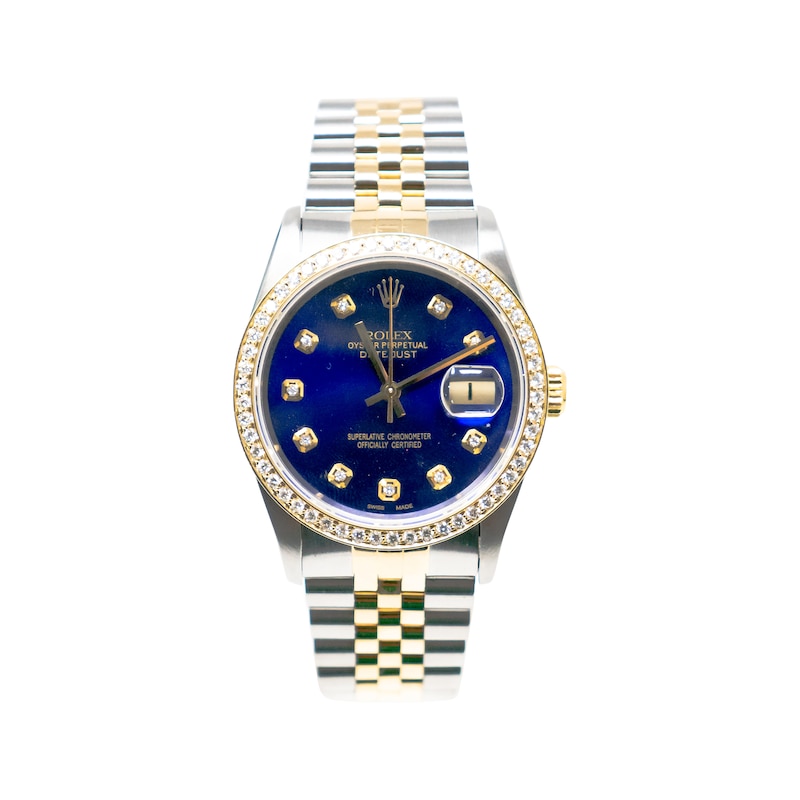 Main Image 1 of Previously Owned Ladies' Rolex Datejust 26 1 ct tw Diamond Two-Tone Automatic Watch (Model: 69173)