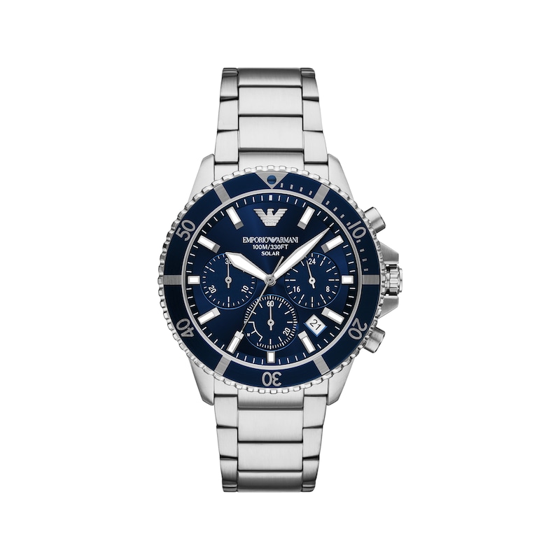 Main Image 1 of Emporio Armani World Explorer Solar Chronograph Men's Watch AR11681