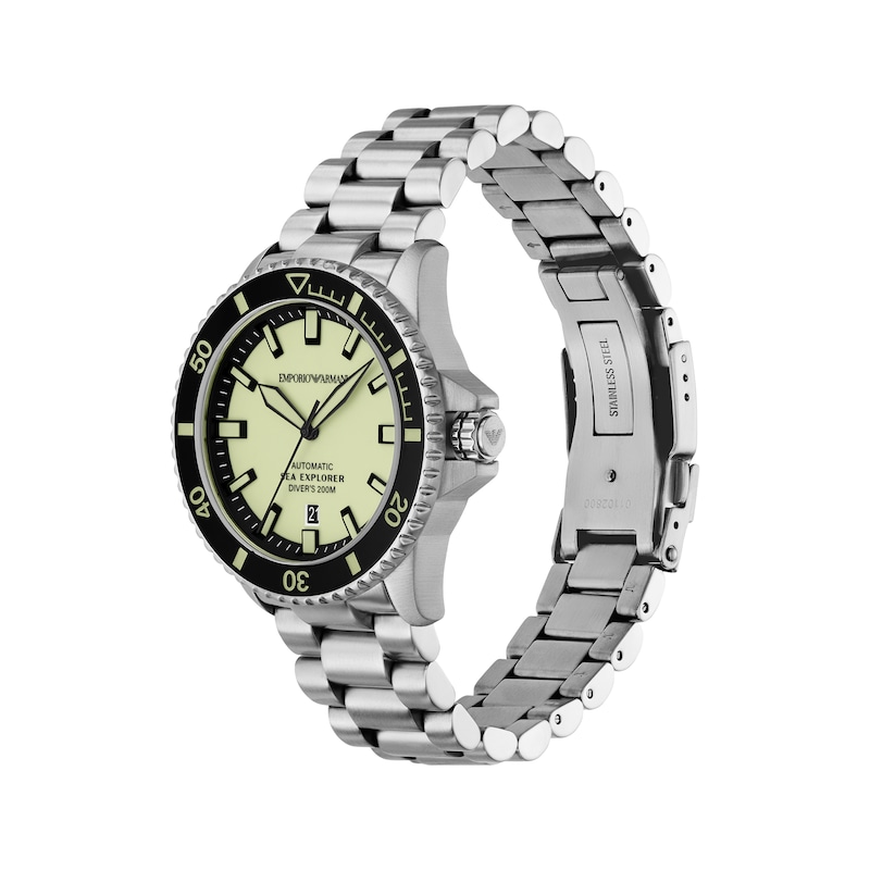 Main Image 4 of Emporio Armani Sea Explorer Automatic Men's Watch AR60083