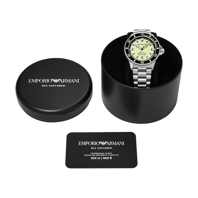 Main Image 7 of Emporio Armani Sea Explorer Automatic Men's Watch AR60083