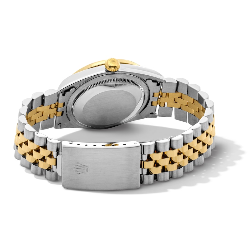 Main Image 2 of Previously Owned Men's Rolex Datejust 36 1 ct tw Diamond Two-Tone Automatic Watch (Model: 16233)