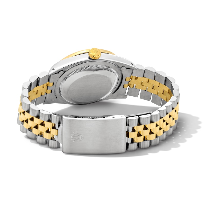 Main Image 2 of Previously Owned Men's Rolex Datejust 36 1 ct tw Diamond Two-Tone Automatic Watch (Model: 16233)
