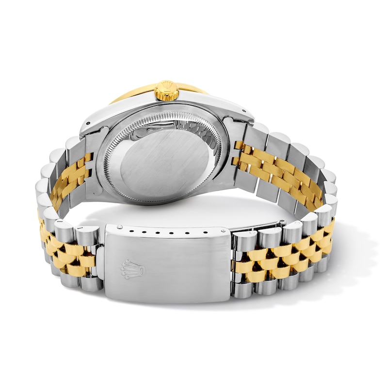 Main Image 2 of Previously Owned Men's Rolex Datejust 36 1 ct tw Diamond Two-Tone Automatic Watch (Model: 16233)