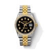 Thumbnail Image 1 of Previously Owned Men's Rolex Datejust 36 1 ct tw Diamond Two-Tone Automatic Watch (Model: 16233)