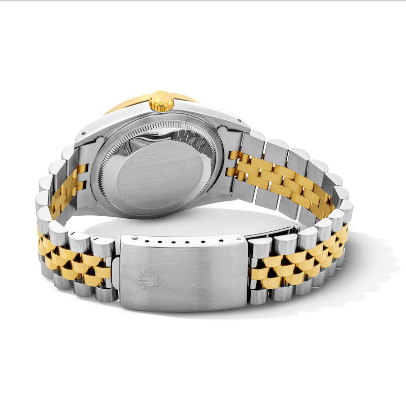 Main Image 2 of Previously Owned Men's Rolex Datejust 36 1 ct tw Diamond Two-Tone Automatic Watch (Model: 16233)