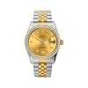 Thumbnail Image 1 of Previously Owned Men's Rolex Datejust 36 1 ct tw Diamond Two-Tone Automatic Watch (Model: 16233)
