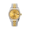 Thumbnail Image 1 of Previously Owned Men's Rolex Datejust 36 1 ct tw Diamond Two-Tone Automatic Watch (Model: 16233)