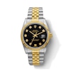 Thumbnail Image 1 of Previously Owned Men's Rolex Datejust 36 7/8 ct tw Diamond Two-Tone Automatic Watch (Model: 16233)