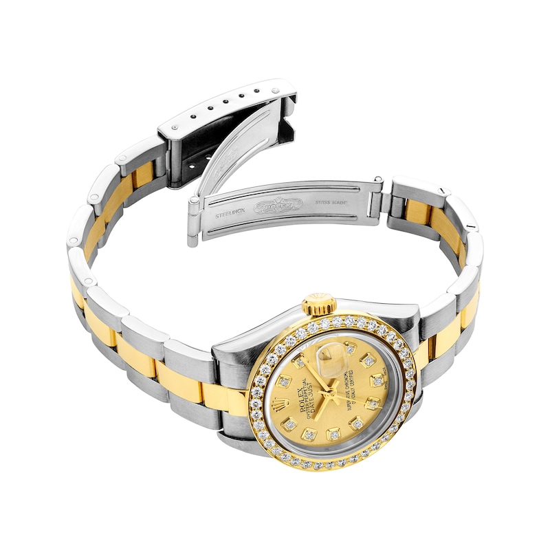 Main Image 3 of Previously Owned Women's Rolex Datejust 26 1 ct tw Diamond Two-Tone Automatic Watch (Model: 79173_Y207981)