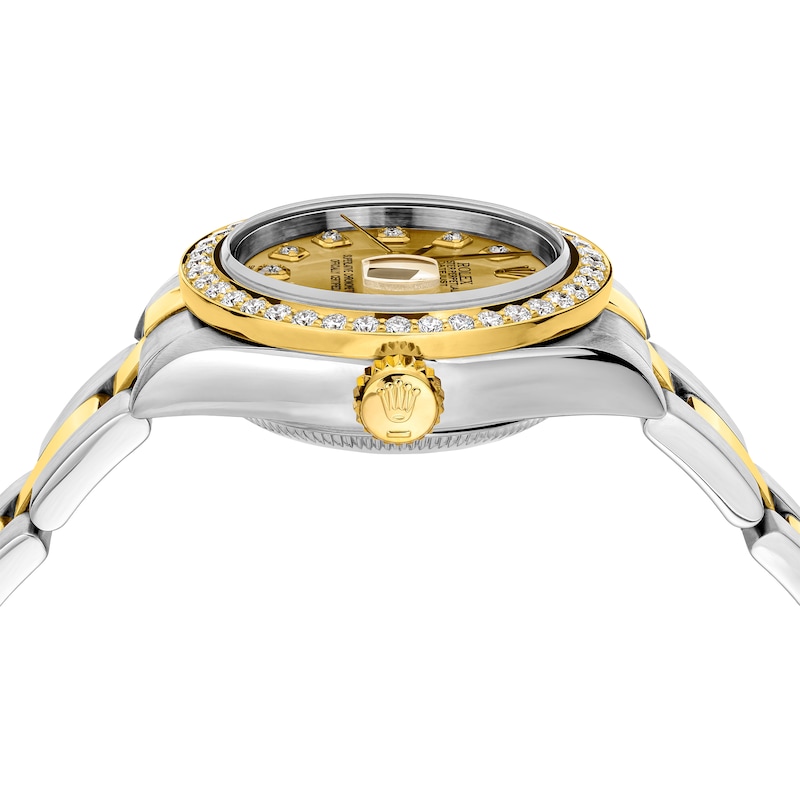 Main Image 4 of Previously Owned Women's Rolex Datejust 26 1 ct tw Diamond Two-Tone Automatic Watch (Model: 79173_Y207981)