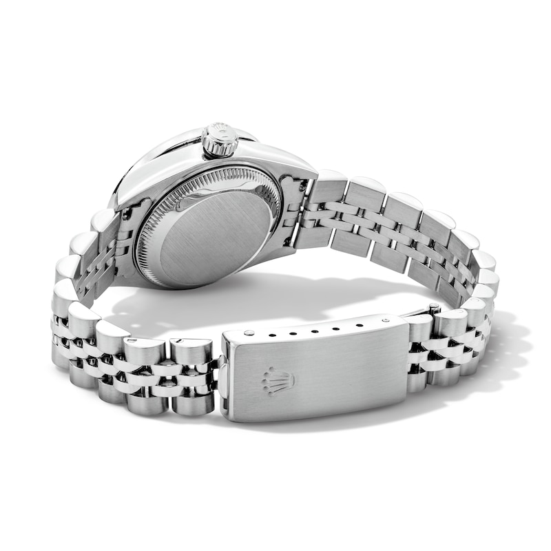 Main Image 2 of Previously Owned Ladies' Rolex Datejust 26 7/8 ct tw Diamond Stainless Steel Automatic Watch (Model: 69174)