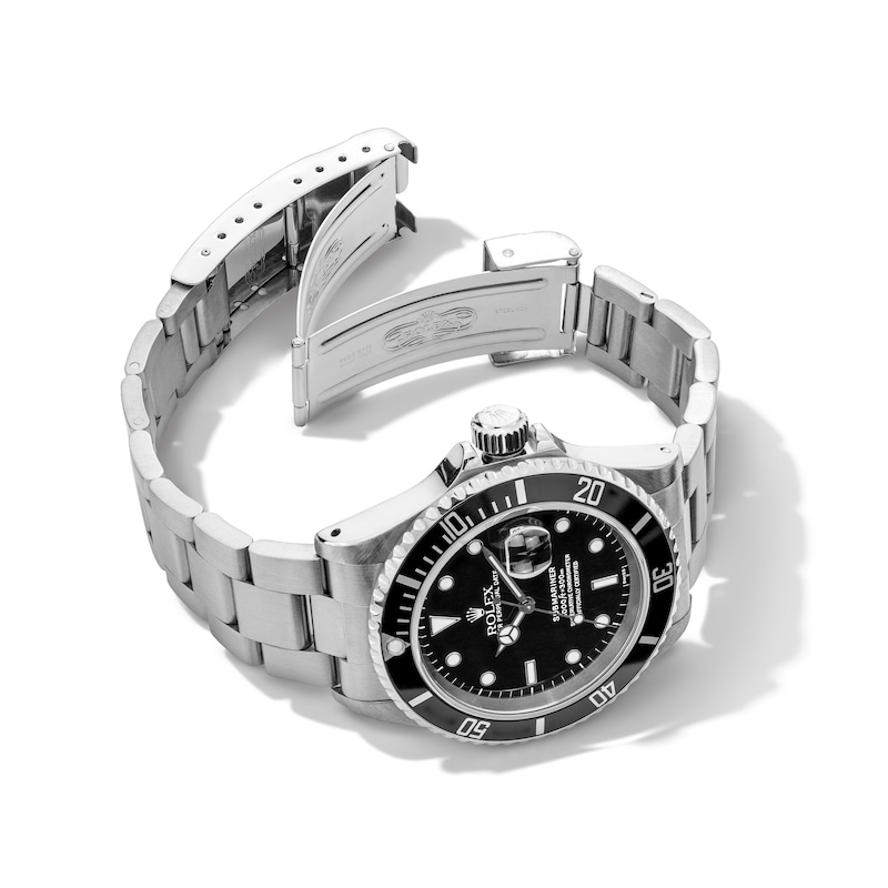 Main Image 3 of Previously Owned Men's Rolex Submariner Stainless Steel Watch (Model: 16610)