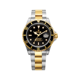 Previously Owned Men's Rolex Submariner Two-Tone Automatic Watch (Model: 16613_Y123311)