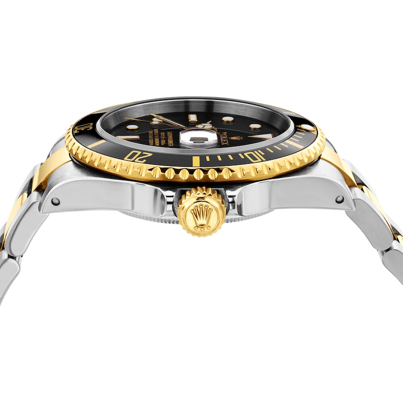 Main Image 4 of Previously Owned Men's Rolex Submariner Two-Tone Automatic Watch (Model: 16613_Y123311)
