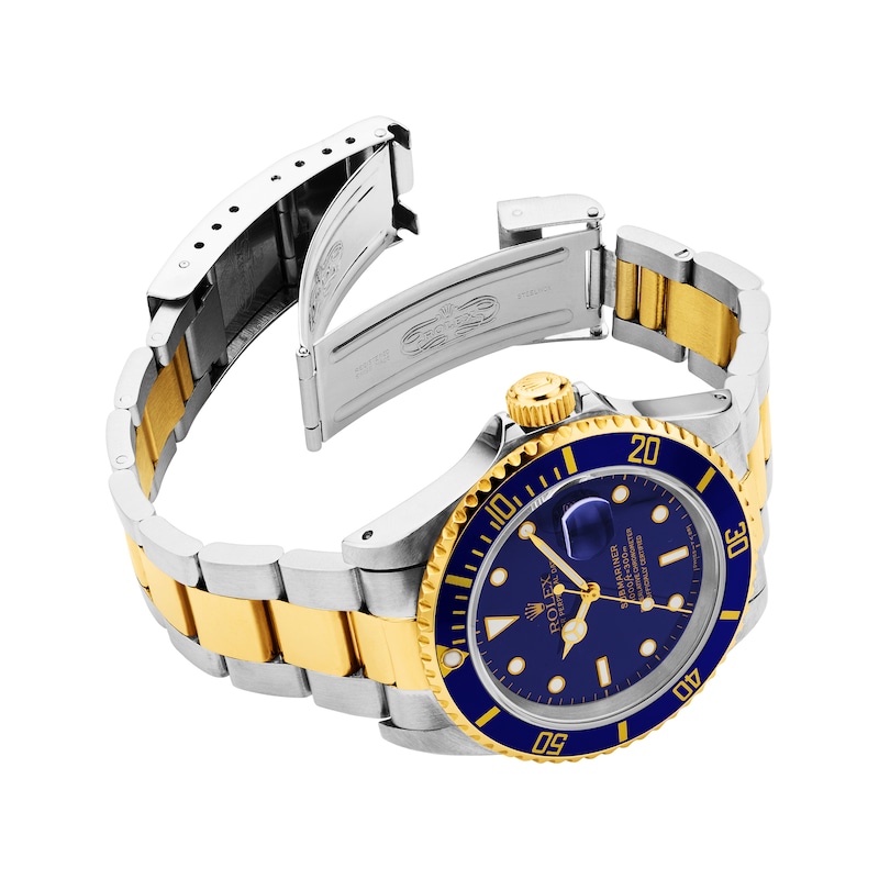 Main Image 2 of Previously Owned Men's Rolex Submariner Two-Tone Automatic Watch (Model: 16613_X749653)