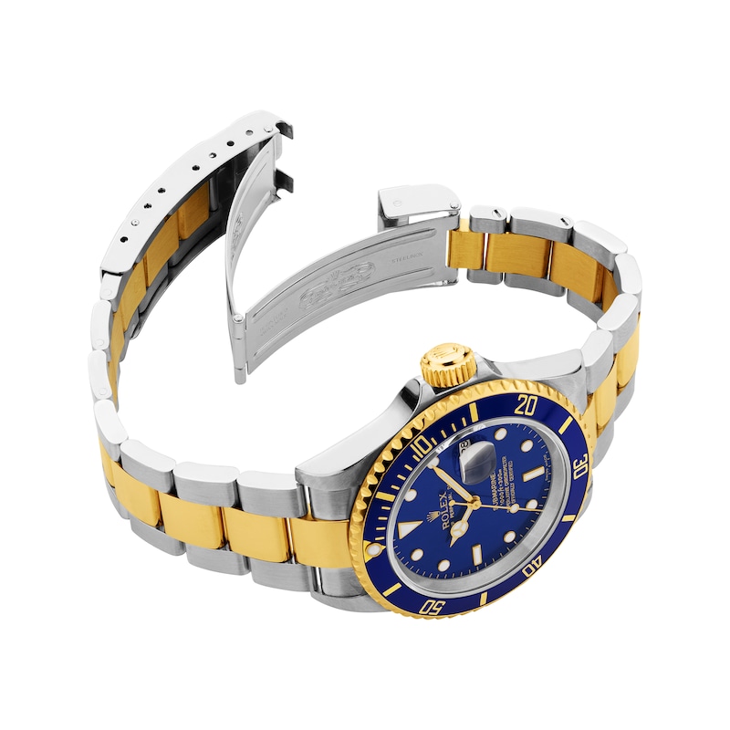 Main Image 2 of Previously Owned Men's Rolex Submariner Two-Tone Automatic Watch (Model: 16613_F973557)