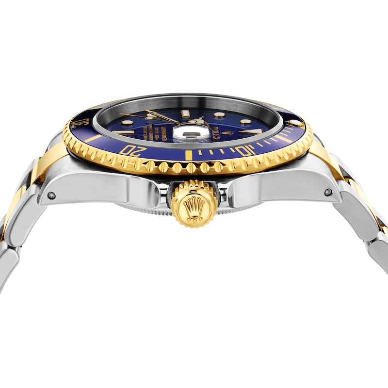 Main Image 4 of Previously Owned Men's Rolex Submariner Two-Tone Automatic Watch (Model: 16613_P985107)