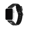 Thumbnail Image 2 of COACH Black Silicone Women's Apple Watch Strap 14700310