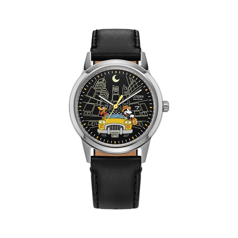 Main Image 1 of Citizen Disney Mickey Mouse & Pluto Take NYC Men's Watch AW1860-01W