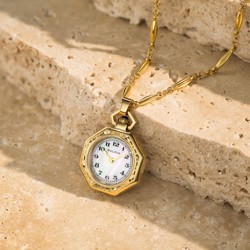 Main Image 6 of Bulova 150th Anniversary Limited Edition Rubaiyat Pendant Watch 97L182