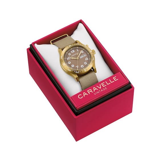 Thumbnail Image 3 of Caravelle by Bulova Men's Field Watch 44C113