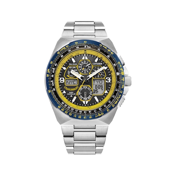 Previously Owned Citizen Promaster A-T Blue Angels Men's Watch JY8125-54L