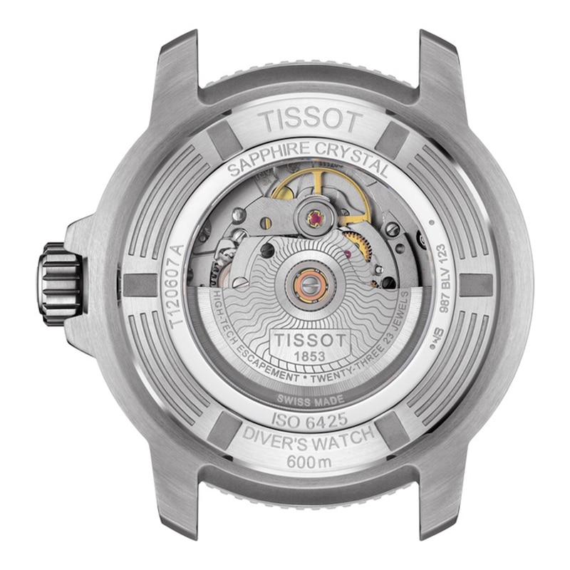 Main Image 3 of Previously Owned Tissot Seastar 2000 Professional Powermatic 80 Stainless Steel Men's Watch T1206071104100