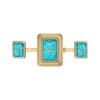 Thumbnail Image 1 of Fossil Turquoise Watch Ring 14mm ES5432