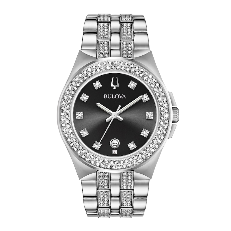 Main Image 2 of Previously Owned Bulova Men's Watch & Pendant Boxed Set 96K102