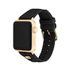 Thumbnail Image 2 of COACH Black Silicone Women's Apple Watch Strap 14700317