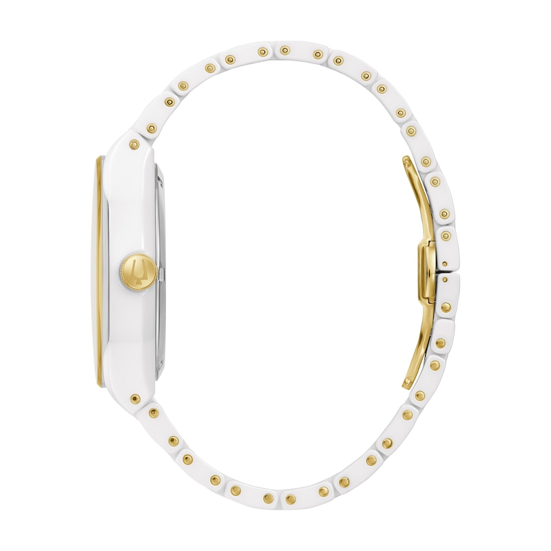 Main Image 2 of Previously Owned Bulova Modern Millenia Ceramic White Men's Watch 98A290