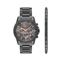 Armani Exchange Men's Chronograph Watch Set AX7170SET