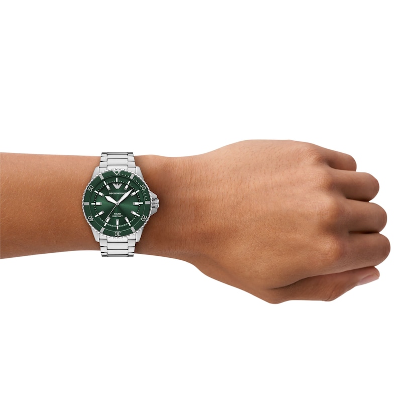 Main Image 6 of Emporio Armani World Explorer Solar-Powered Men's Watch AR11698