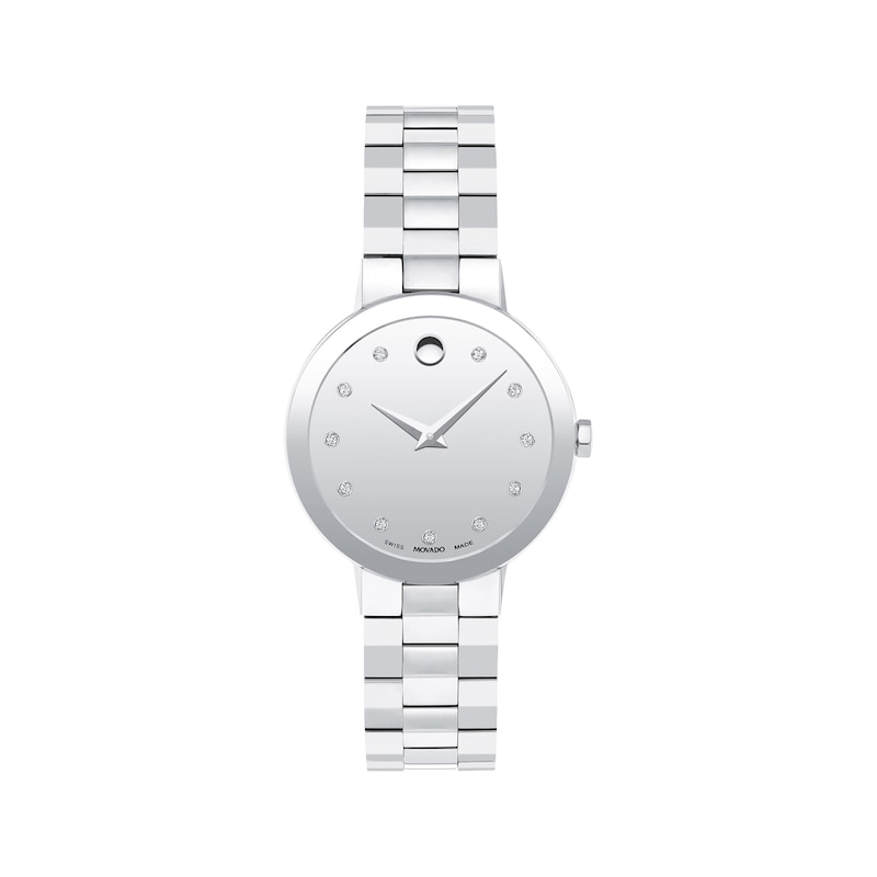 Main Image 1 of Previously Owned Movado Sapphire Women's Watch 0607927