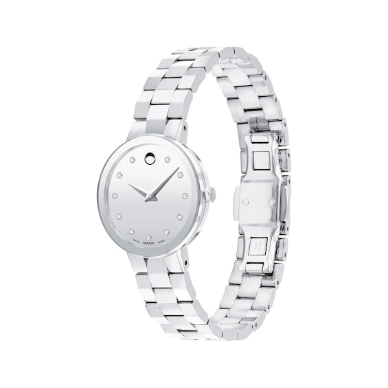 Thumbnail Image 2 of Previously Owned Movado Sapphire Women's Watch 0607927