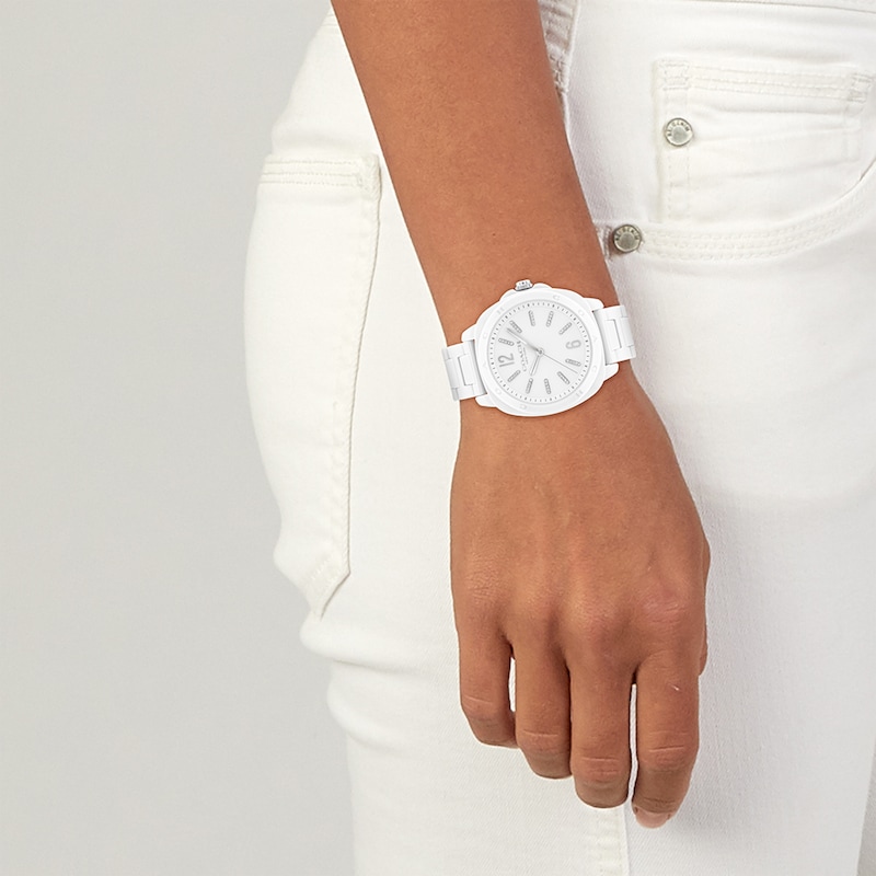 Main Image 6 of Previously Owned COACH Kitt Women's Ceramic Watch 14504407