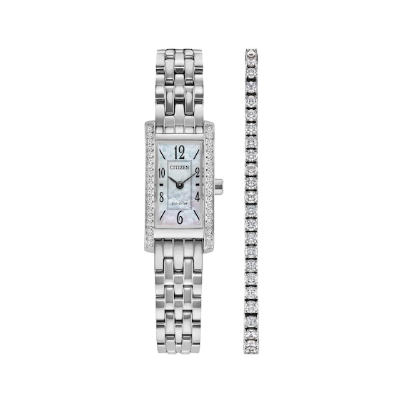 Citizen Petite Palidoro Women's Watch and Bracelet Set EG7110-54D