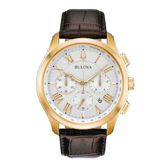 Previously Owned Bulova Men's Classic Wilton Chronograph Watch 97B169