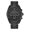 Thumbnail Image 1 of Previously Owned Caravelle by Bulova Men's Chronograph Black Stainless Steel Watch 45B150