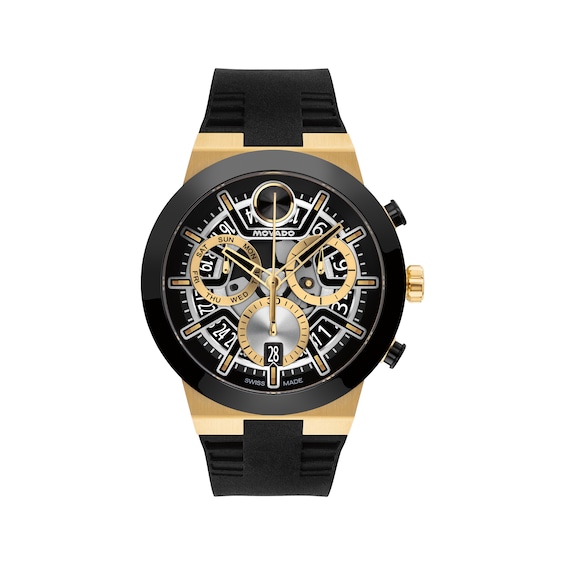 Movado BOLD Fusion Skeleton Chronograph Men's Watch 3601307