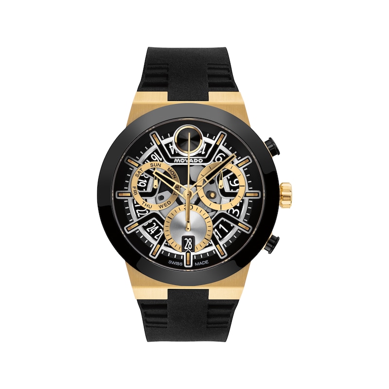 Main Image 1 of Movado BOLD Fusion Skeleton Chronograph Men's Watch 3601307