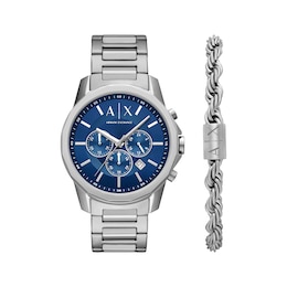 Armani Exchange Chronograph Men's Watch Set AX7176SET