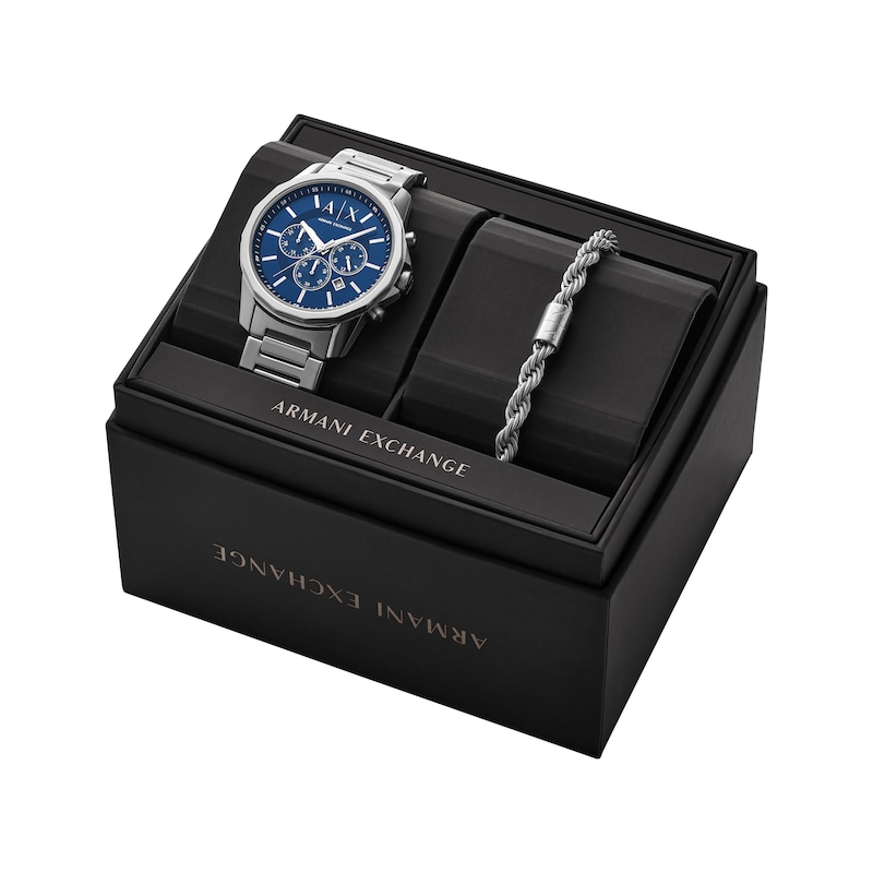 Main Image 5 of Armani Exchange Chronograph Men's Watch Set AX7176SET
