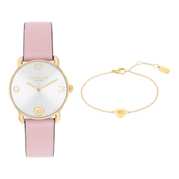 Coach Elliott Women's Watch & Bracelet Set 14000137