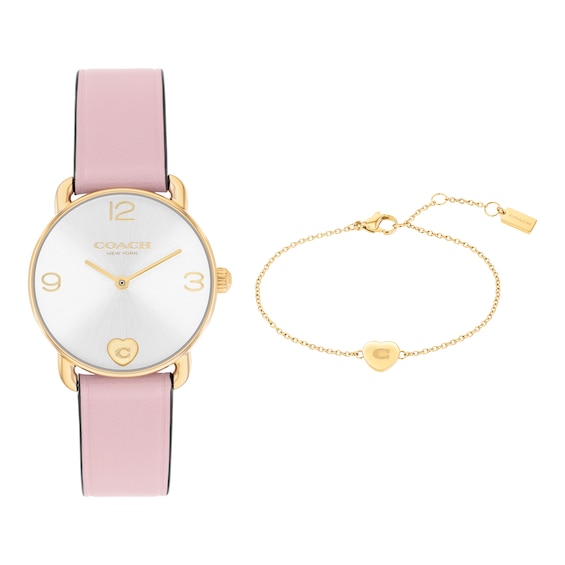 Coach Elliott Women's Watch & Bracelet Set 14000137