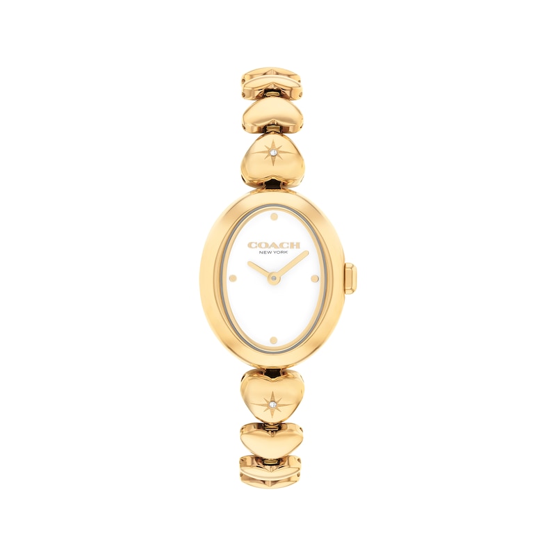 Main Image 1 of COACH Sammy Women's Heart-Link Watch 14504638-T