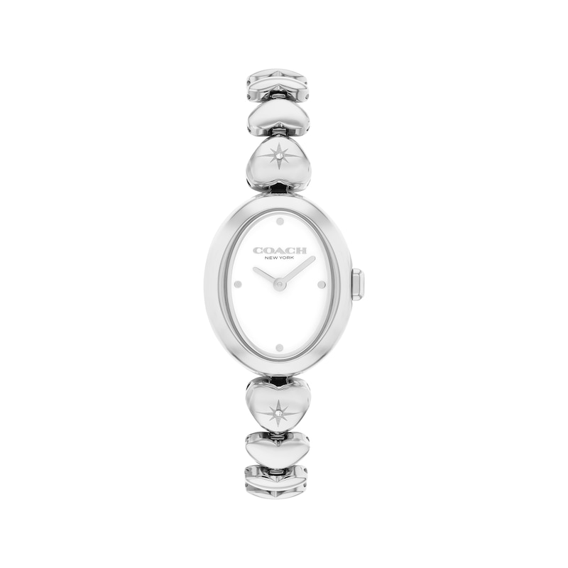 Main Image 1 of COACH Sammy Women's Heart-Link Watch 14504639-T